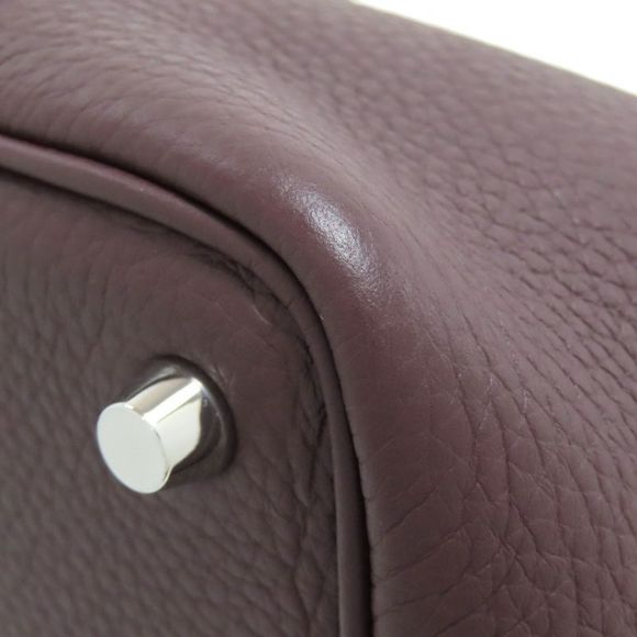 Hermes Picotin Lock PM Eclat Silver Hardware Handbag Taurillon Women - Picture 13 of 15